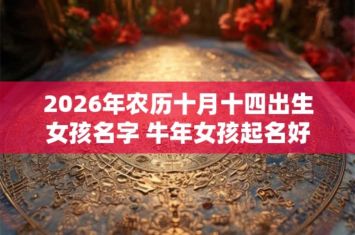 2026年农历十月十四出生女孩名字 牛年女孩起名好寓意的字 2026年农历十月十四出生女孩名字 牛年女孩起名好寓意的字