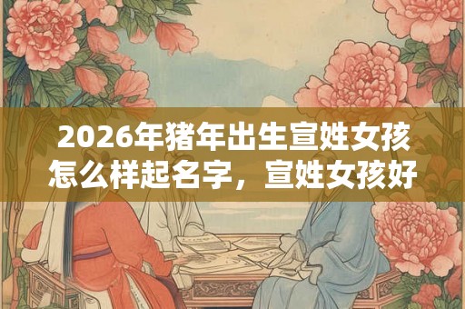 2026年猪年出生宣姓女孩怎么样起名字，宣姓女孩好名推荐