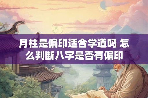 月柱是偏印适合学道吗 怎么判断八字是否有偏印