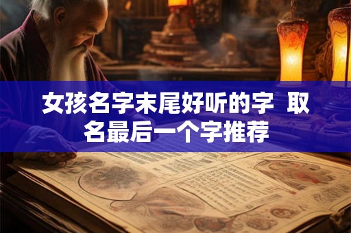 女孩名字末尾好听的字  取名最后一个字推荐