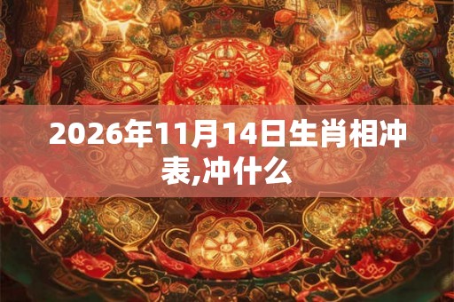 2026年11月14日生肖相冲表,冲什么