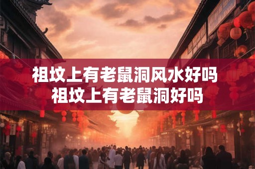 祖坟上有老鼠洞风水好吗 祖坟上有老鼠洞好吗