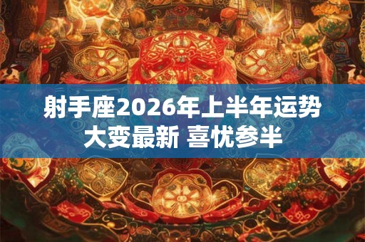 射手座2026年上半年运势大变最新 喜忧参半