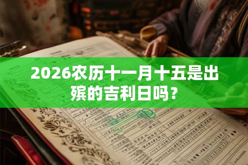 2026农历十一月十五是出殡的吉利日吗? 2026农历十一月十五是出殡的吉利日吗?
