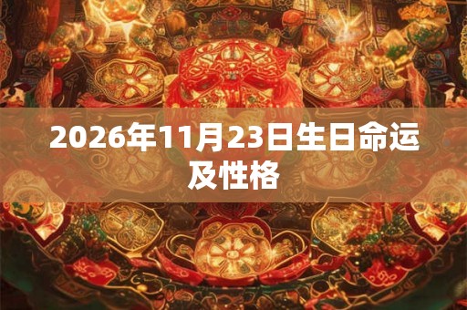 2026年11月23日生日命运及性格 2026年11月23日生日命运及性格