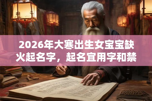 2026年大寒出生女宝宝缺火起名字,起名宜用字和禁忌是什么 2026年大寒出生女宝宝缺火起名字,起名宜用字和禁忌是什么