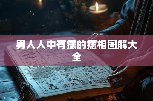 男人人中有痣的痣相图解大全