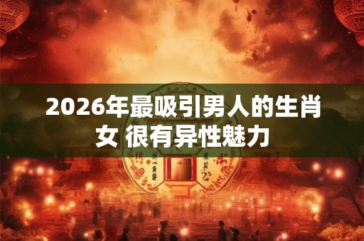 2026年最吸引男人的生肖女 很有异性魅力 2026年最吸引男人的生肖女 很有异性魅力