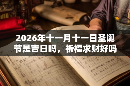 2026年十一月十一日圣诞节是吉日吗，祈福求财好吗？