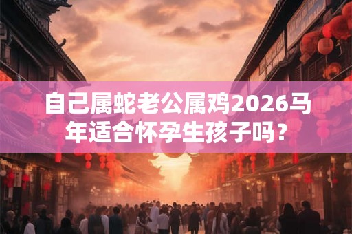 自己属蛇老公属鸡2026马年适合怀孕生孩子吗？