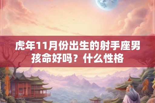 虎年11月份出生的射手座男孩命好吗？什么性格