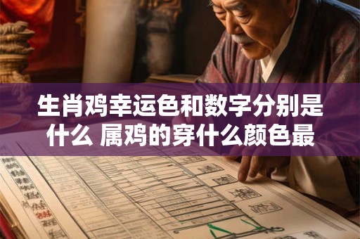 生肖鸡幸运色和数字分别是什么 属鸡的穿什么颜色最吉利