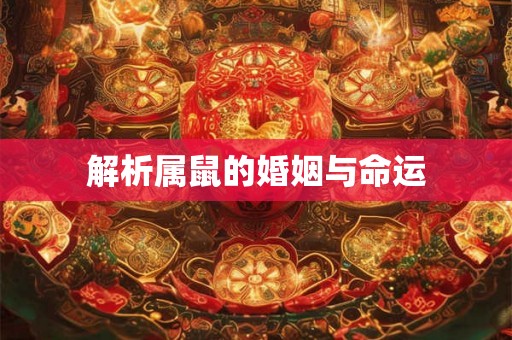 解析属鼠的婚姻与命运
