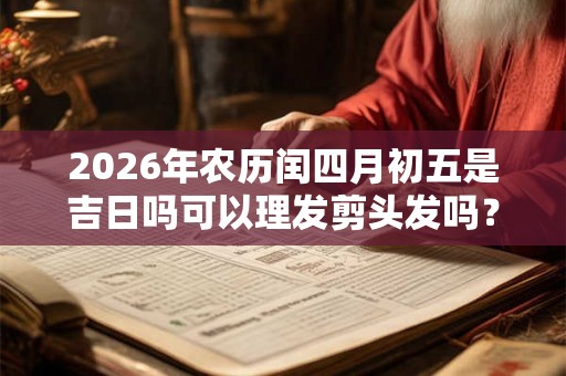 2026年农历闰四月初五是吉日吗可以理发剪头发吗？