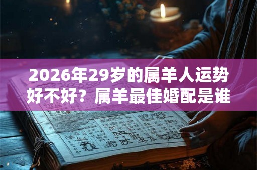 2026年29岁的属羊人运势好不好?属羊最佳婚配是谁? 2026年29岁的属羊人运势好不好?属羊最佳婚配是谁?