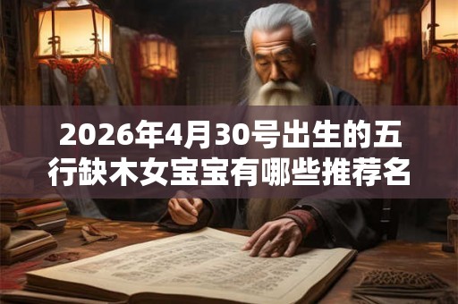 2026年4月30号出生的五行缺木女宝宝有哪些推荐名字