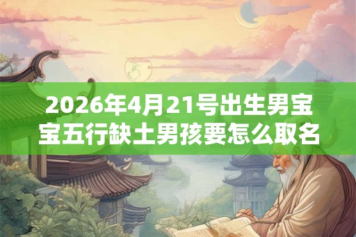 2026年4月21号出生男宝宝五行缺土男孩要怎么取名好