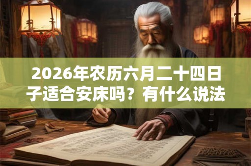 2026年农历六月二十四日子适合安床吗?有什么说法? 2026年农历六月二十四日子适合安床吗?有什么说法?