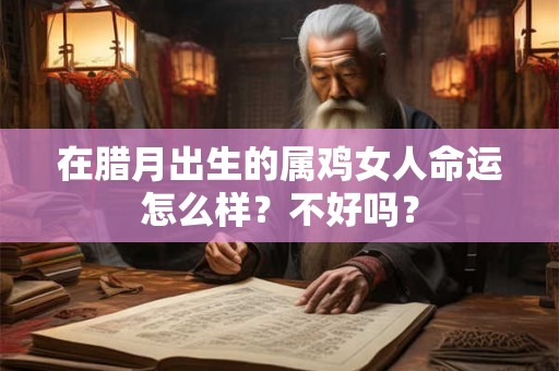 在腊月出生的属鸡女人命运怎么样？不好吗？