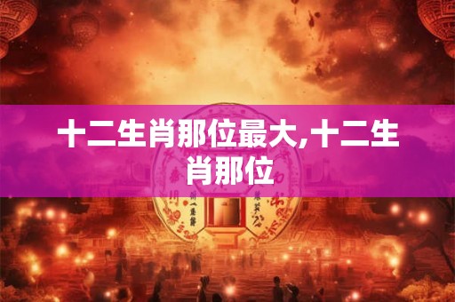 十二生肖那位最大,十二生肖那位