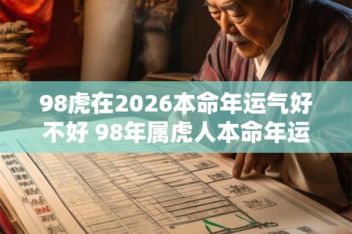 98虎在2026本命年运气好不好 98年属虎人本命年运势