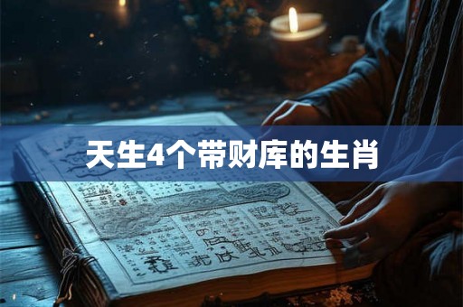 天生4个带财库的生肖 天生4个带财库的生肖