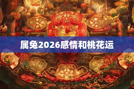 属兔2026感情和桃花运