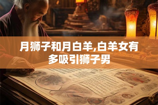 月狮子和月白羊,白羊女有多吸引狮子男 月狮子和月白羊,白羊女有多吸引狮子男