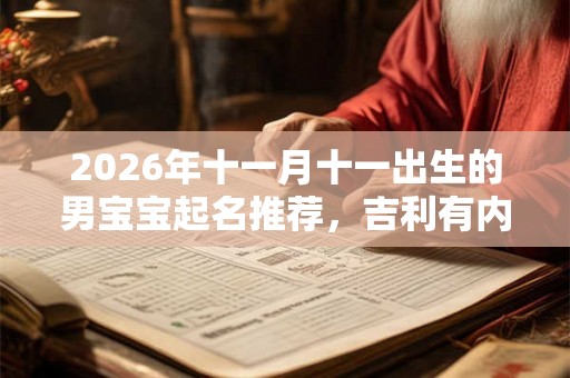 2026年十一月十一出生的男宝宝起名推荐，吉利有内涵的名字