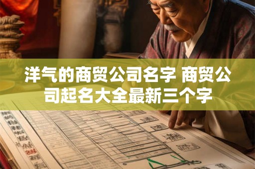 洋气的商贸公司名字 商贸公司起名大全最新三个字