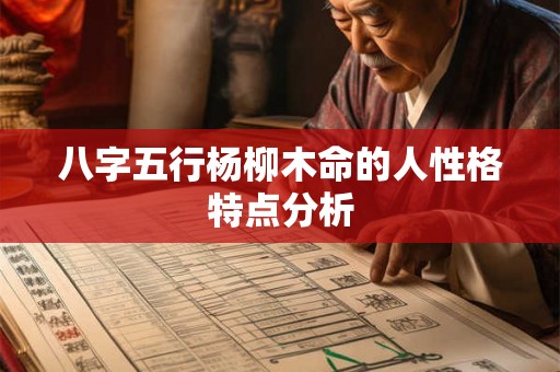 八字五行杨柳木命的人性格特点分析