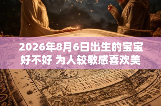2026年8月6日出生的宝宝好不好 为人较敏感喜欢美的东西