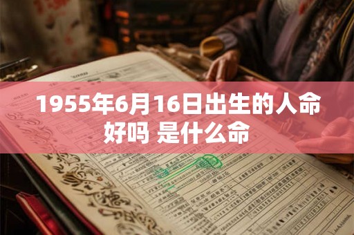 1955年6月16日出生的人命好吗 是什么命