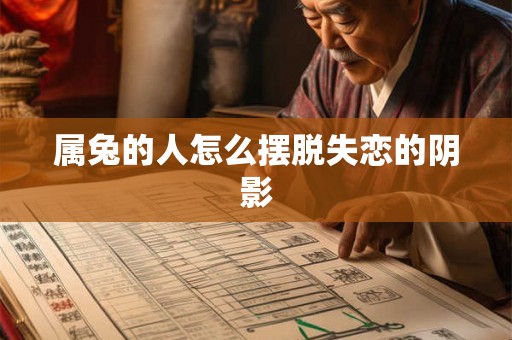 属兔的人怎么摆脱失恋的阴影 属兔的人怎么摆脱失恋的阴影