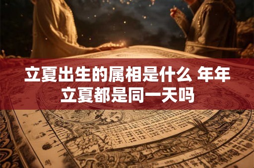 立夏出生的属相是什么 年年立夏都是同一天吗 立夏出生的属相是什么 年年立夏都是同一天吗