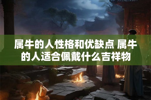 属牛的人性格和优缺点 属牛的人适合佩戴什么吉祥物