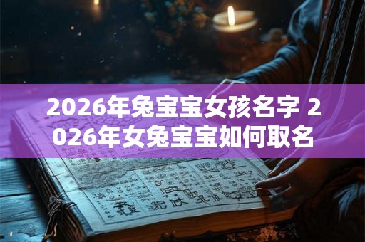 2026年兔宝宝女孩名字 2026年女兔宝宝如何取名