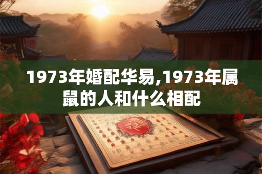 1973年婚配华易,1973年属鼠的人和什么相配