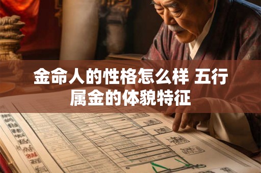金命人的性格怎么样 五行属金的体貌特征