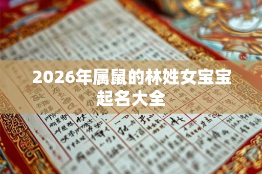 2026年属鼠的林姓女宝宝起名大全 2026年属鼠的林姓女宝宝起名大全