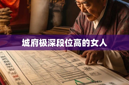 城府极深段位高的女人