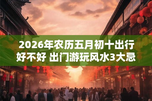 2026年农历五月初十出行好不好 出门游玩风水3大忌