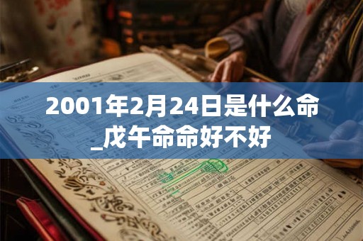 2001年2月24日是什么命_戊午命命好不好