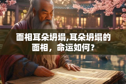 面相耳朵坍塌,耳朵坍塌的面相，命运如何？