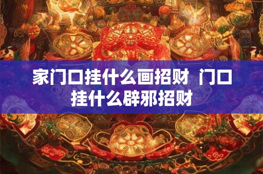 家门口挂什么画招财 门口挂什么辟邪招财 家门口挂什么画招财 门口挂什么辟邪招财