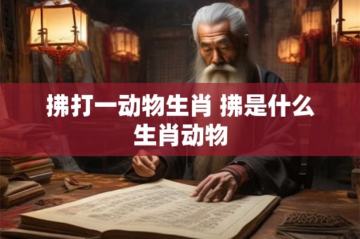 拂打一动物生肖 拂是什么生肖动物