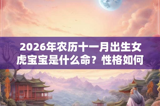 2026年农历十一月出生女虎宝宝是什么命？性格如何？