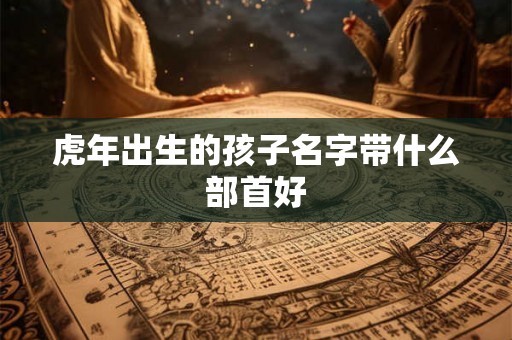 虎年出生的孩子名字带什么部首好