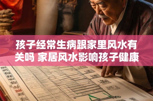 孩子经常生病跟家里风水有关吗 家居风水影响孩子健康