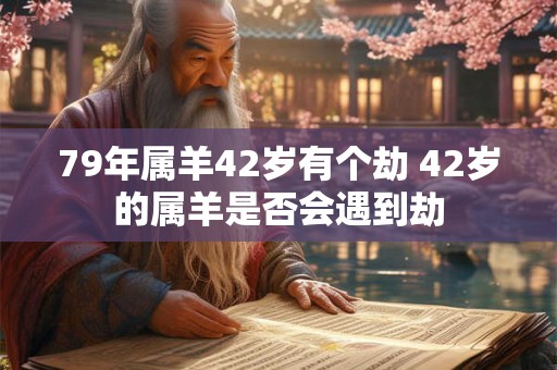 79年属羊42岁有个劫 42岁的属羊是否会遇到劫